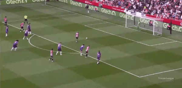 英超半场：维萨1射1传，姆贝乌莫、希门尼斯破门，布伦特福德2-1富勒姆